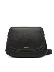 Coccinelle Torba COCCINELLE REBEKKA Czarny. Czarne listonoszki damskie Coccinelle, bez wzorów, ze skóry, bez dodatków. Za 1,299.00 zł.