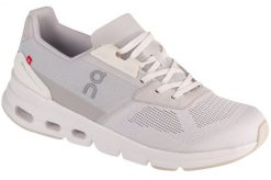 Buty do biegania damskie, Cloudrift. Białe obuwie sportowe damskie On, bez wzorów, z materiału, do biegania. Za 559.99 zł.