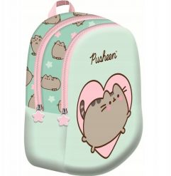Derform PLECAK 23X28X13 1ZAM 3KIESZ PUSHEEN MINT FOL. Zielone torby i plecaki dziecięce Derform. Za 80.59 zł.