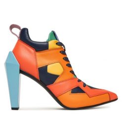 Półbuty United Nude. Brązowe półbuty damskie United Nude, bez wzorów, bez obcasa, na obcasie, bez zapięcia. Za 1,769.00 zł.