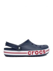 Crocs Klapki Bayaband Clog 205089-4CC Granatowy. Niebieskie klapki męskie Crocs, z tworzywa sztucznego. Za 229.99 zł.