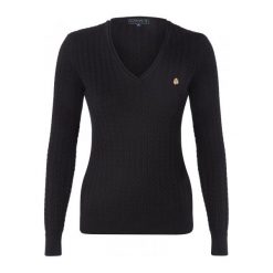 Sir Raymond Tailor Sweter Damski Gullane S Czarny. Czarne swetry damskie marki Sir Raymond Tailor, z dzianiny. W wyprzedaży za 149.00 zł.