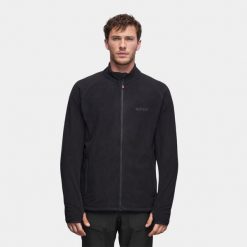 Bluza turystyczna polarowa męska Alpinus Kerkis 1/3 zamek. Czarne bluzy męskie Alpinus, m, bez wzorów, z polaru, bez kaptura. Za 362.18 zł.