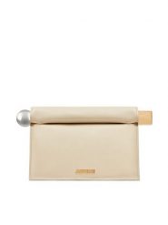 JACQUEMUS Torebka La Pochette Rond 24E233BA356-3171 Écru. Torebki do ręki damskie JACQUEMUS, bez wzorów, ze skóry, wizytowe, bez dodatków. Za 3,649.00 zł.