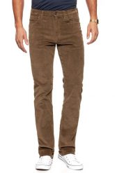 WRANGLER SPODNIE MĘSKIE ARIZONA TEAK W12OEC455 112126332. Brązowe spodnie materiałowe męskie Wrangler, l, bez wzorów, z materiału. W wyprzedaży za 89.99 zł.