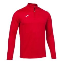 Bluza do biegania dla chłopców Joma Running night. Czerwone bluzy dla chłopców Joma, bez wzorów, bez ramiączek, bez kaptura. Za 277.00 zł.