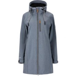 Damska wodoodporna kurtka softshell Whistler Thora. Niebieskie kurtki damskie Whistler, bez wzorów, z softshellu, bez kaptura. Za 384.00 zł.
