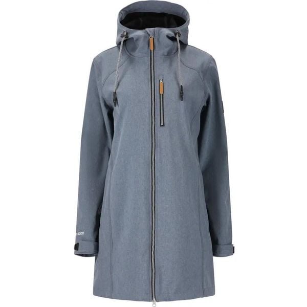 Damska wodoodporna kurtka softshell Whistler Thora. Niebieskie kurtki damskie Whistler, bez wzorów, z materiału, bez kaptura. Za 387.50 zł.