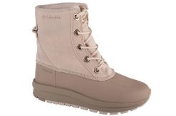 Buty zimowe damskie, Moritza Shield Omni-Heat. Brązowe obuwie sportowe damskie Columbia, bez wzorów, z materiału, trekkingowe. Za 299.00 zł.