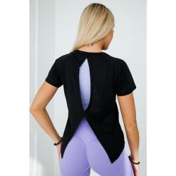 Koszulka sportowa damska z krótkim rękawem 2skin Fitness. Czarne koszulki sportowe damskie 2SkIN, m, bez wzorów, z elastanu, bez kołnierzyka, bez ramiączek, na fitness i siłownię. Za 149.00 zł.