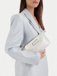 Nine West Torebka CEO-LUXE SERENITY-LA374-4773 Kremowy. Białe torebki do ręki damskie Nine West, bez wzorów, ze skóry, bez dodatków. Za 169.99 zł.
