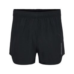 Damskie szorty tkane Hummel TE Vital. Czarne szorty sportowe damskie Hummel, xs, bez wzorów, z tkaniny, sportowe, do piłki nożnej. Za 214.50 zł.