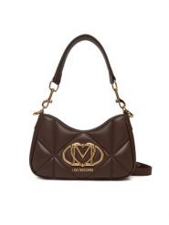 LOVE MOSCHINO Torebka JC4080PP0NLC0313 Brązowy. Brązowe torebki do ręki damskie Love Moschino, bez wzorów, ze skóry, bez dodatków. Za 709.99 zł.