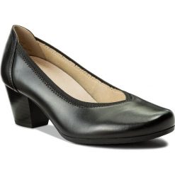 Półbuty CAPRICE - 9-22301-20 Black Nappa 022. Czarne półbuty damskie Caprice, ze skóry ekologicznej. W wyprzedaży za 179.00 zł.