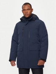Whistler Parka Bluff M W-PRO 10000 W244057 Granatowy Regular Fit. Niebieskie kurtki sportowe męskie Whistler, m, bez wzorów, z syntetyku, outdoorowe. Za 429.99 zł.