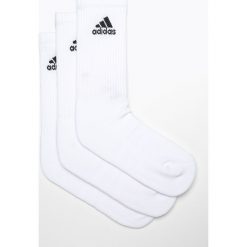 Adidas Performance - Skarpety (3-pack). Białe skarpety damskie adidas Performance, z bawełny. W wyprzedaży za 39.90 zł.