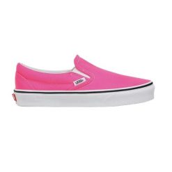 Buty do chodzenia dla dorosłych Vans Classic Slip-On. Czerwone obuwie sportowe damskie Vans, bez wzorów, trekkingowe, Vans Classic. W wyprzedaży za 148.00 zł.
