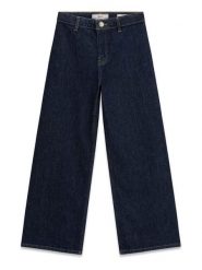 Guess Kids Spodnie materiałowe 183781 Niebieski Regular Fit. Niebieskie spodnie materiałowe dla dziewczynek Guess Kids, z aplikacjami, z materiału. Za 234.99 zł.
