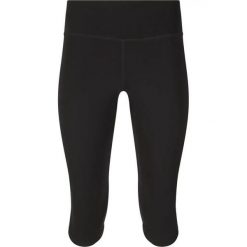 Damskie legginsy 3/4 Athlecia Franz V3. Czarne legginsy damskie Athlecia, s, bez wzorów, z materiału. Za 179.50 zł.