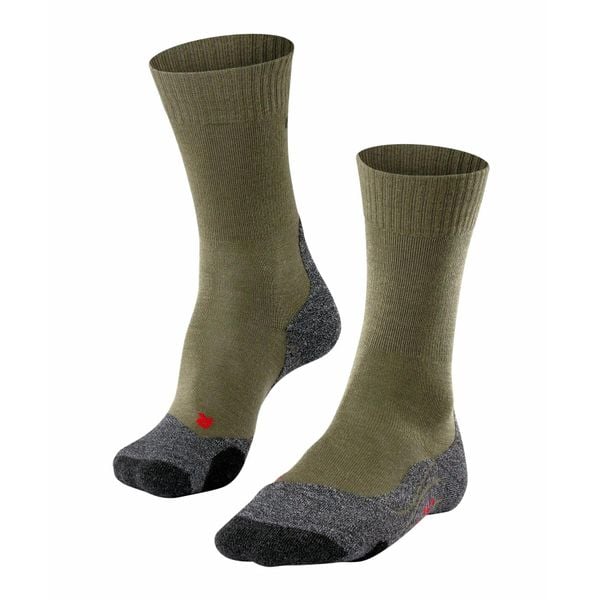 Skarpetki Falke TK2. Szare skarpety męskie Falke, bez wzorów, z elastanu. Za 165.50 zł.
