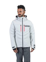Kurtka narciarska Rossignol męska Hero Blackside puffy JKT szara. Szare kurtki snowboardowe męskie Rossignol, m, bez wzorów, z materiału, bez kaptura, narciarskie, primaloft. Za 2,199.00 zł.