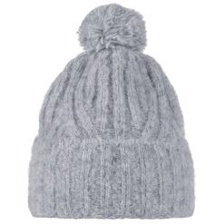 Czapka dzianinowa damska Buff Nerla. Szare czapki i kapelusze damskie Buff, na zimę, bez wzorów, z dzianiny, eleganckie. Za 169.99 zł.