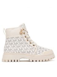 MICHAEL Michael Kors Trapery Payton Kamryn MK05015256 Kremowy. Białe buty zimowe dziewczęce MICHAEL Michael Kors, bez wzorów, ze skóry, bez zapięcia. Za 534.99 zł.