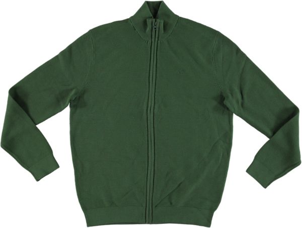 Mustang Style Escondido Dark Ivy 1016302 6326 MĘSKI SWETER. Kardigany męskie Mustang, m, bez wzorów. Za 189.99 zł.