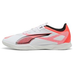 Buty piłkarskie Puma Ultra 5 Play IT. Białe buty sportowe męskie Puma, bez zapięcia, do piłki nożnej. Za 199.30 zł.