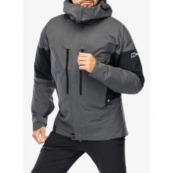 Kurtka GORE TEX męska Berghaus MTN Guide GTX Pro Jacket. Szare kurtki męskie Berghaus, m, bez wzorów, z gore-texu, sportowe, bez kaptura. Za 1,805.99 zł.