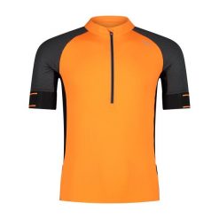 Koszulka CMP. Brązowe koszulki sportowe męskie CMP, na lato, bez wzorów, bez kołnierzyka, bez ramiączek, trekkingowe. Za 241.50 zł.