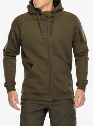 Bluza z kapturem męska Helikon-Tex Urban Tactical Hoodie Lite Full Zip. Zielone bluzy męskie HELIKON-TEX, l, bez wzorów, z bawełny, z kapturem. Za 274.99 zł.