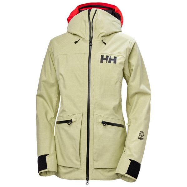 Damska kurtka narciarska Helly Hansen 3.0. Żółte kurtki damskie Helly Hansen, na zimę, bez wzorów, bez kaptura. Za 1,805.00 zł.