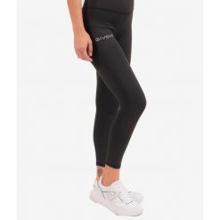 Damskie legginsy Givova Basic. Czarne legginsy damskie Givova, bez wzorów, na fitness i siłownię. Za 182.99 zł.