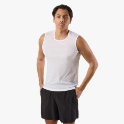 Koszulka treningowa męska Swedemount Ultra Light Tanktop szybkoschnąca. Białe buty sportowe męskie SWEDEMOUNT, z syntetyku, bez zapięcia, do biegania. Za 99.99 zł.