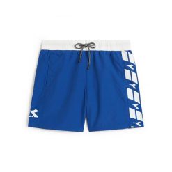 Spodenki krótkie męskie DIADORA BEACH SHORT RING. Niebieskie szorty męskie Diadora, m, bez wzorów, z poliesteru. Za 69.99 zł.