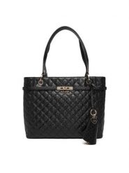 Guess Torebka Idra HWGG81 57250 Czarny. Czarne torebki do ręki damskie Guess, z aplikacjami, ze skóry, bez dodatków. Za 369.99 zł.