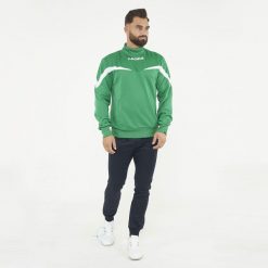 Komplet sportowy CALCUTTA MESSICO. Zielone buty sportowe męskie Legea, z dresówki, bez zapięcia, na fitness i siłownię. W wyprzedaży za 124.00 zł.