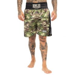 Szorty bokserskie Benlee Amboy. Zielone szorty męskie BENLEE, s, bez wzorów, z poliesteru, eleganckie. Za 253.00 zł.