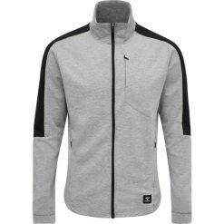 Kurtka Hummel zip Tropper. Czarne kurtki męskie Hummel, m, bez wzorów, z dzianiny, na fitness i siłownię. Za 258.75 zł.