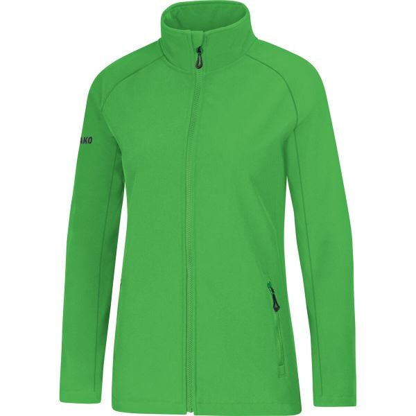 Kurtka Jako femme softshell Team. Zielone kurtki damskie Jako, bez wzorów, z softshellu, bez kaptura. Za 454.00 zł.