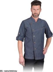 R.E.I.S. MAESTO - męska bluza z długim rękawem, 6 zatrzasków, 70% poliester, 30% bawełna, 180 g/m M. Bluzy męskie R.E.I.S., m, bez wzorów, z bawełny, bez kaptura. Za 124.82 zł.