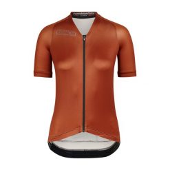 Damski jersey Bioracer Icon. Brązowe koszulki sportowe damskie BIORACER, bez wzorów, z jersey, bez kołnierzyka, bez ramiączek, rowerowe. Za 362.50 zł.