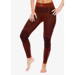 Leginsy termoaktywne damskie X-Bionic Symbio Merino Pants Brown. Brązowe legginsy damskie X Bionic, bez wzorów, trekkingowe. W wyprzedaży za 375.00 zł.