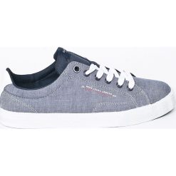 Pepe Jeans - Tenisówki. Szare trampki męskie Pepe Jeans, z jeansu. W wyprzedaży za 179.90 zł.