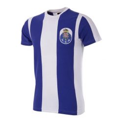 Koszulka dla dorosłych - FC Porto Retro - Azul-Branco. Białe koszulki sportowe męskie COPA FOOTBALL, l, bez wzorów, bez kołnierzyka, bez ramiączek, do piłki nożnej. Za 211.39 zł.
