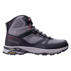 Buty trekkingowe Elbrus Deler Mid AG GR. Czarne trekkingi męskie ELBRUS, trekkingowe. Za 785.82 zł.