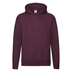 Męska Bluza Z Kapturem Premium. Niebieskie bluzy męskie Fruit of the Loom, m, bez wzorów, z kapturem. Za 133.99 zł.