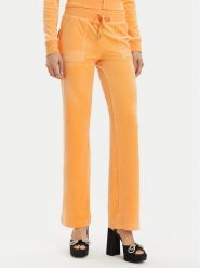 Juicy Couture Spodnie dresowe Del Ray JCAP180 Pomarańczowy Regular Fit. Brązowe spodnie dresowe damskie Juicy Couture, m, bez wzorów, z dresówki. Za 409.99 zł.