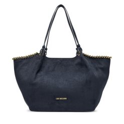 Torebka LOVE MOSCHINO. Niebieskie torebki do ręki damskie Love Moschino, bez wzorów, bez dodatków. Za 1,029.00 zł.
